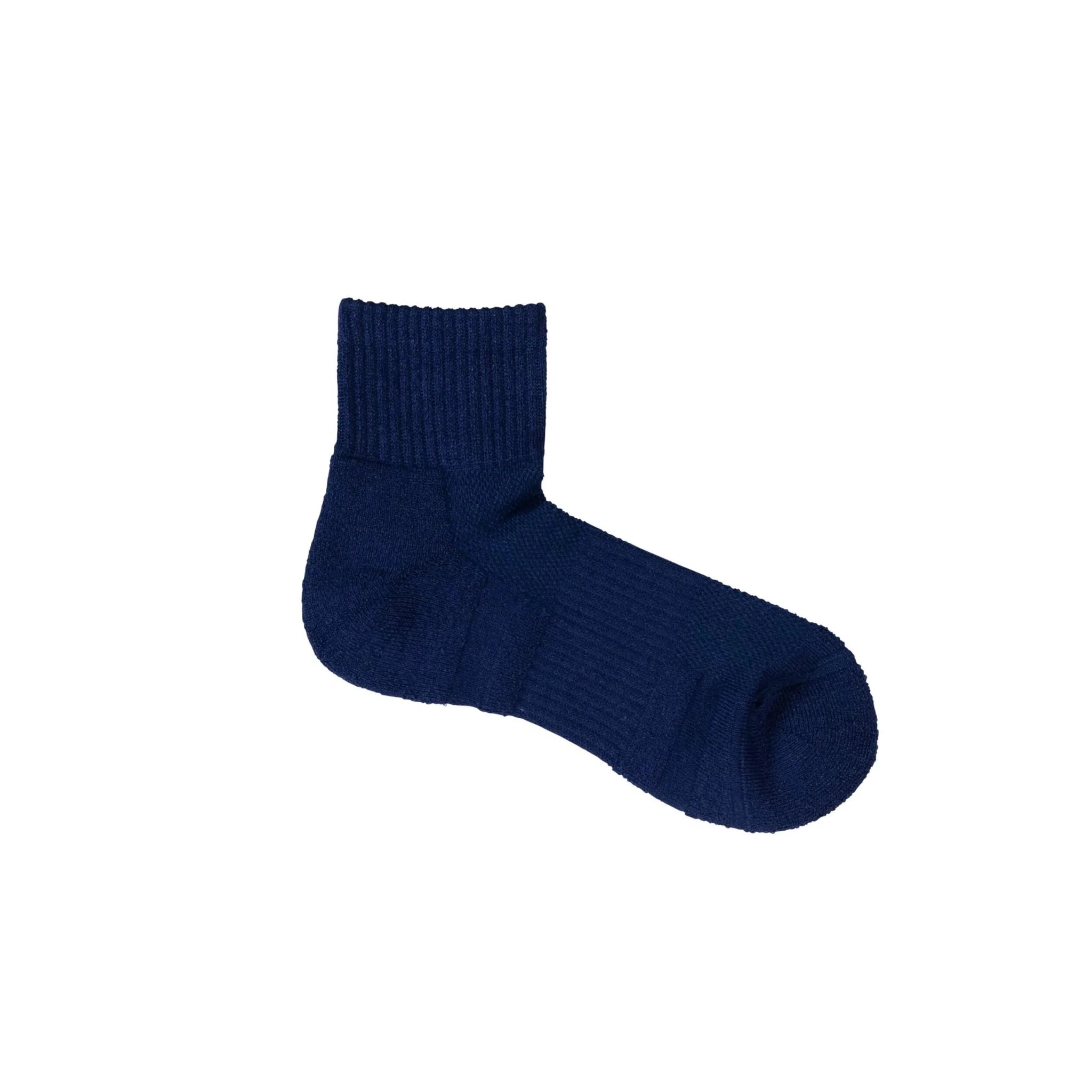 WASHI PILE SPORT SOCKS ‹NAVY BLUE›, UNISEX - AMIGAMI