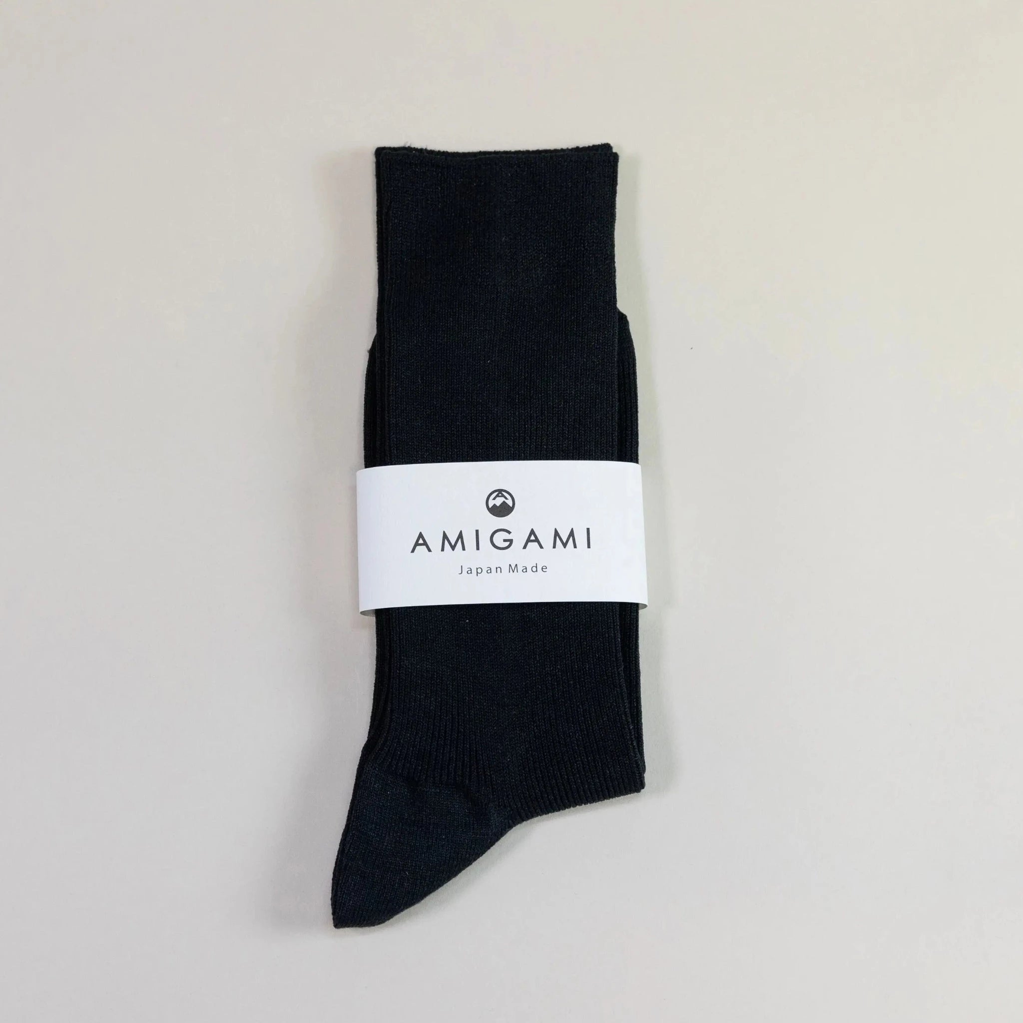 WASHI BUSINESS SOCKS ‹BLACK›, UNISEX M - AMIGAMI