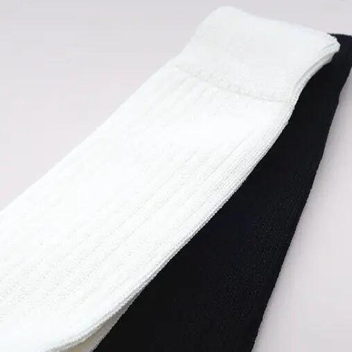 WASHI RIB SOCKS ‹WHITE›, UNISEX - AMIGAMI